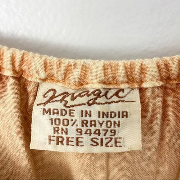 MAGIC embroidered rayon tie back sun dress - Picture 3 of 4